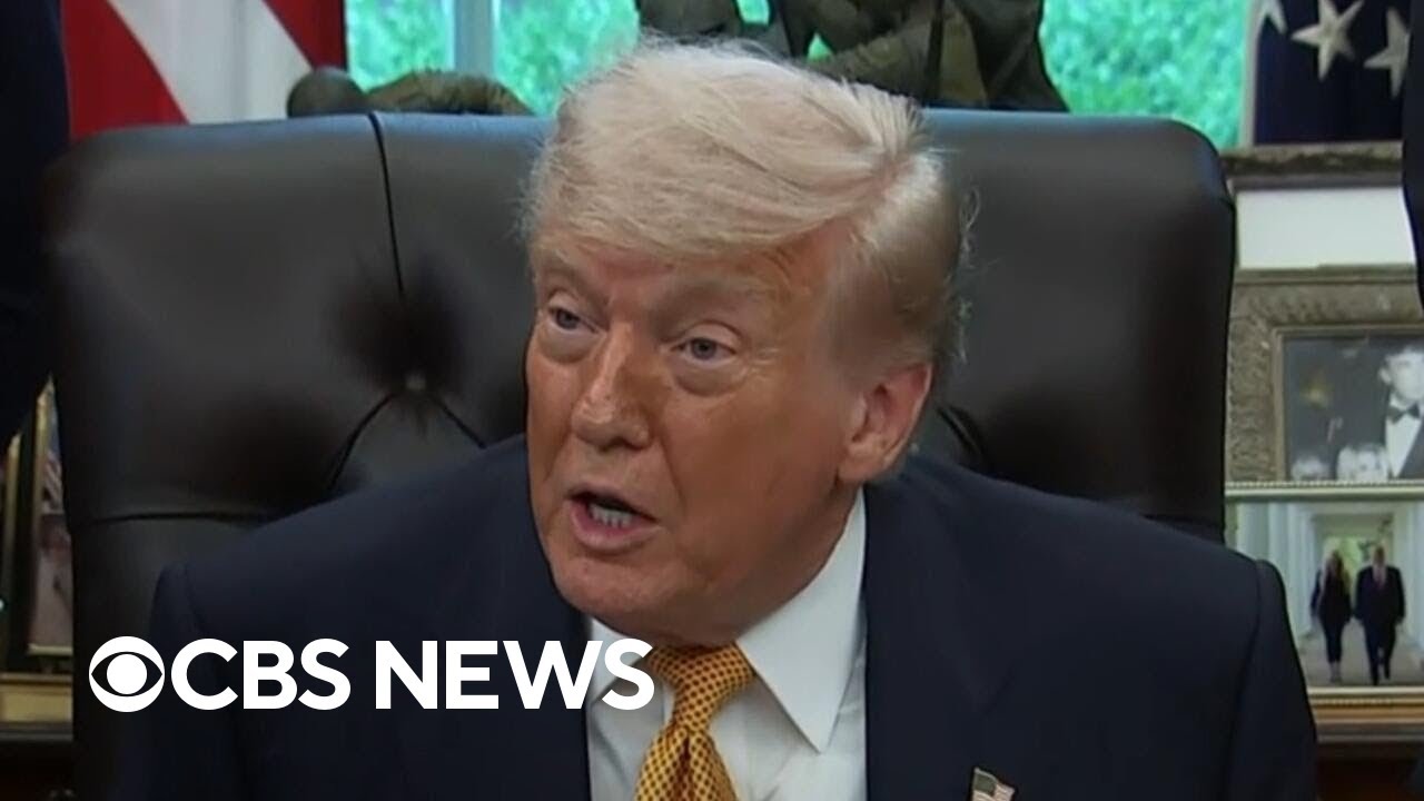 Trump on state of Iran talks: 