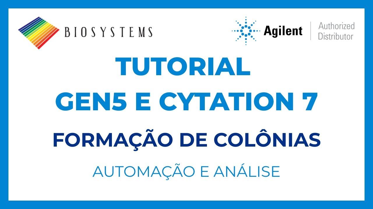[TUTORIAL] Cytation 7 | Automação do Ensaio de Formação de Colônias (Original Agilent Content)