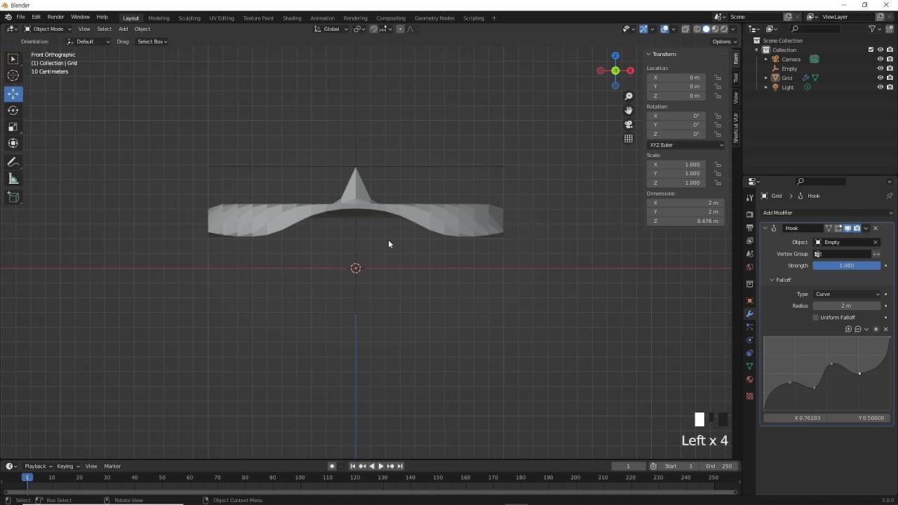 89. Blender 3.0 - Hook Modifier