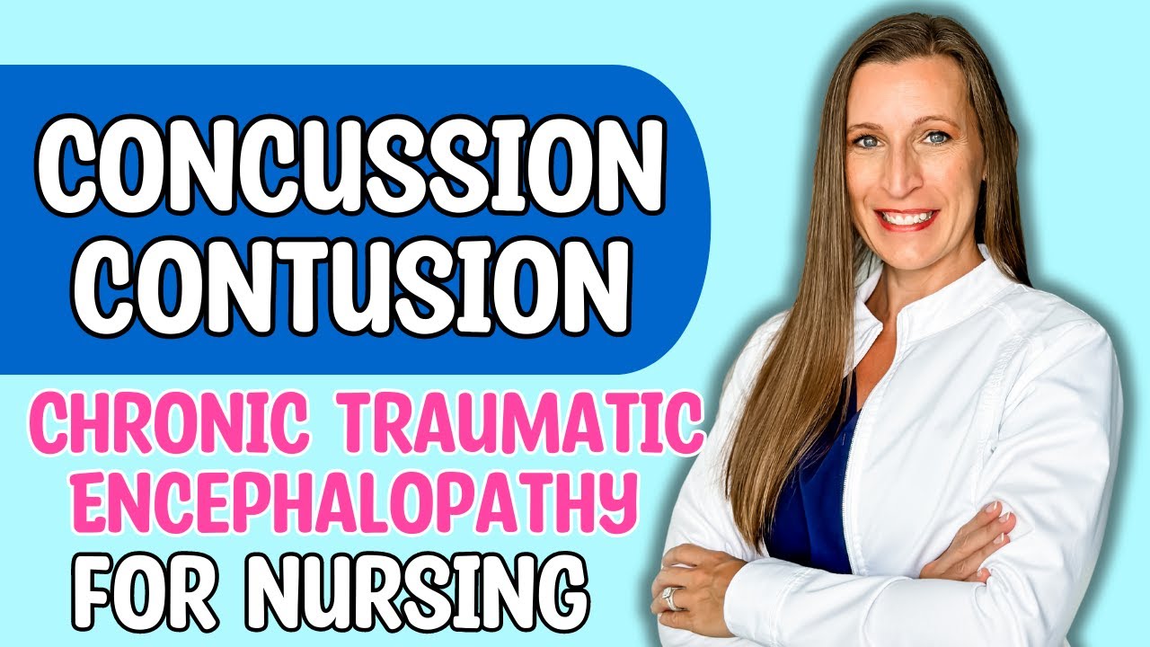 Head Injuries: Concussion, Chronic Traumatic Encephalopathy (CTE), Contusion -SIMPLE