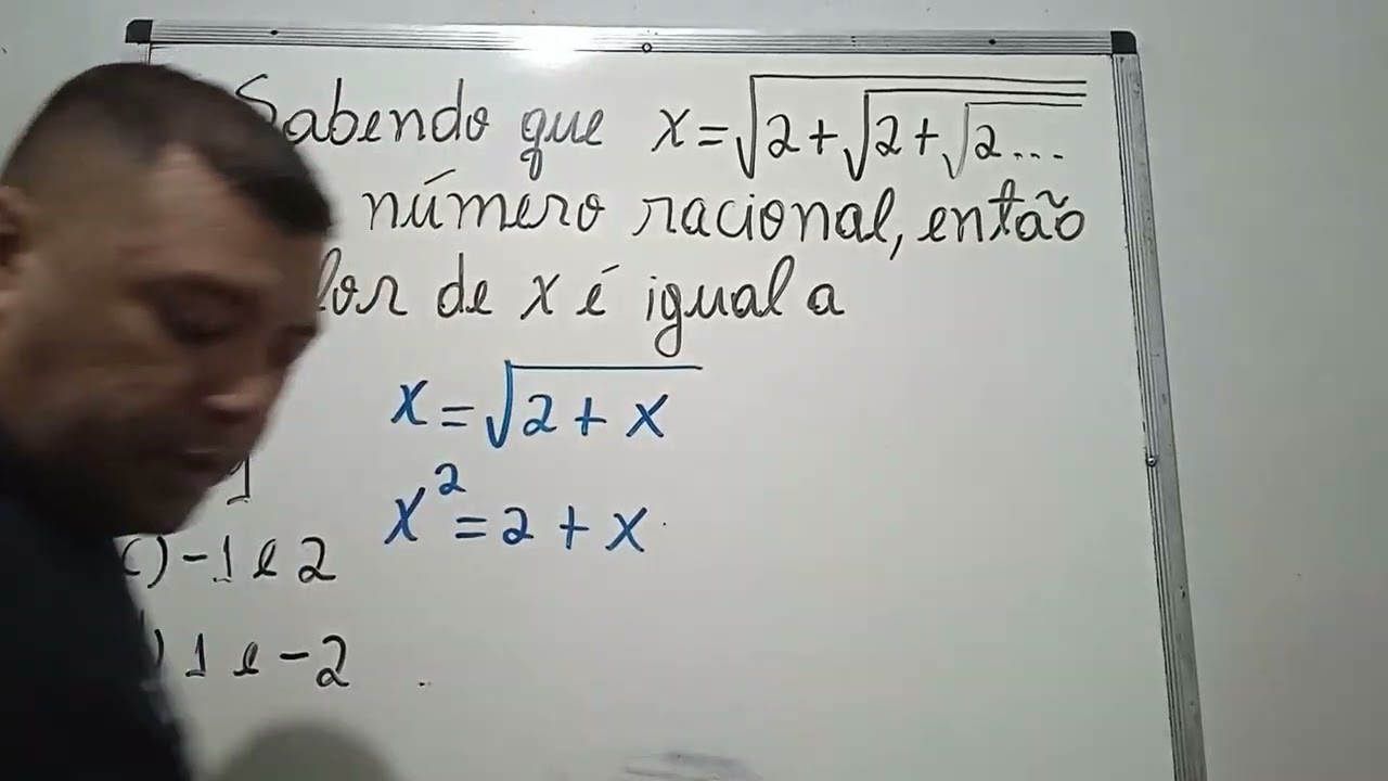 Questão muito boa de matemática.