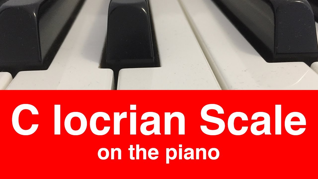 C Locrian Scale | Piano And Music Theory Tutorial✨