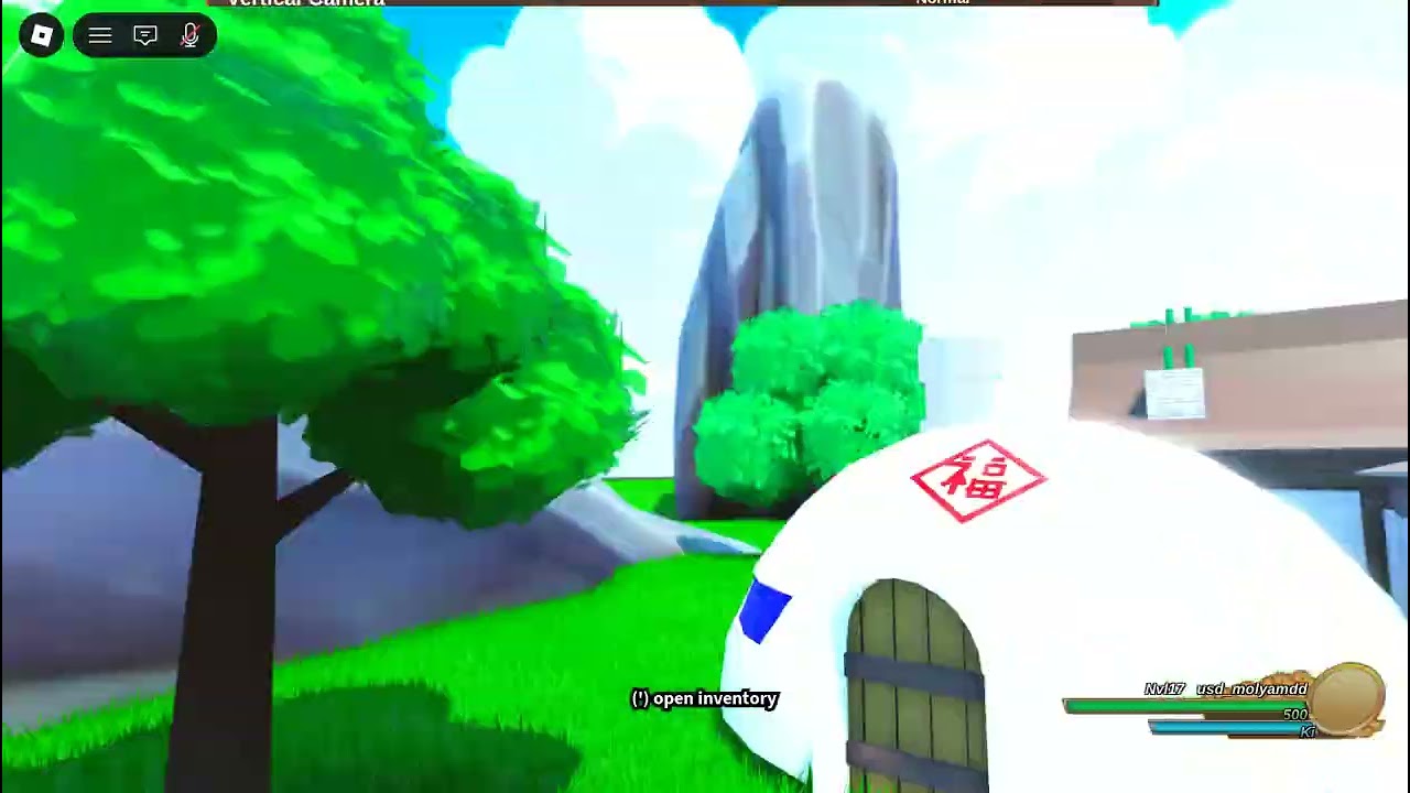 Así se ve Descending Spirit con los gráficos al máximo (Próximo mejor juego de dragón ball) [Roblox]