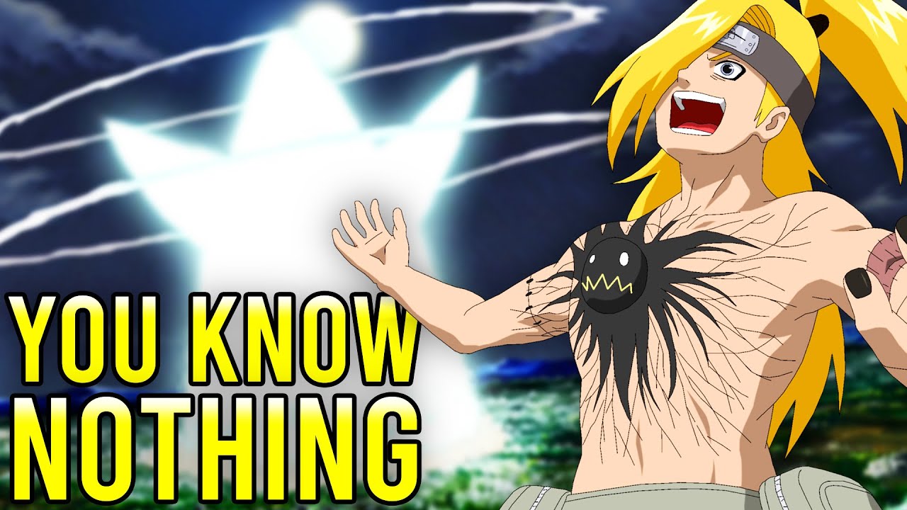 You Know NOTHING About Deidara..