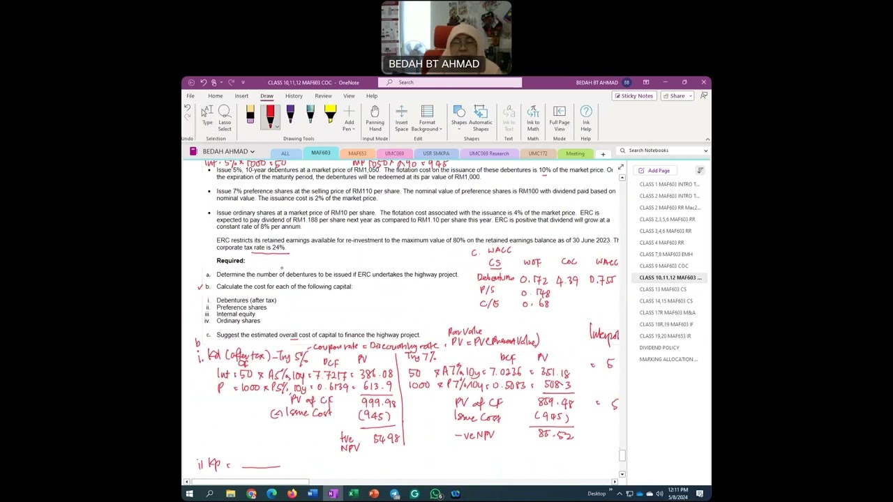 COST OF CAPITAL DISCUSSION QUESTIONS 20240508 0355 1