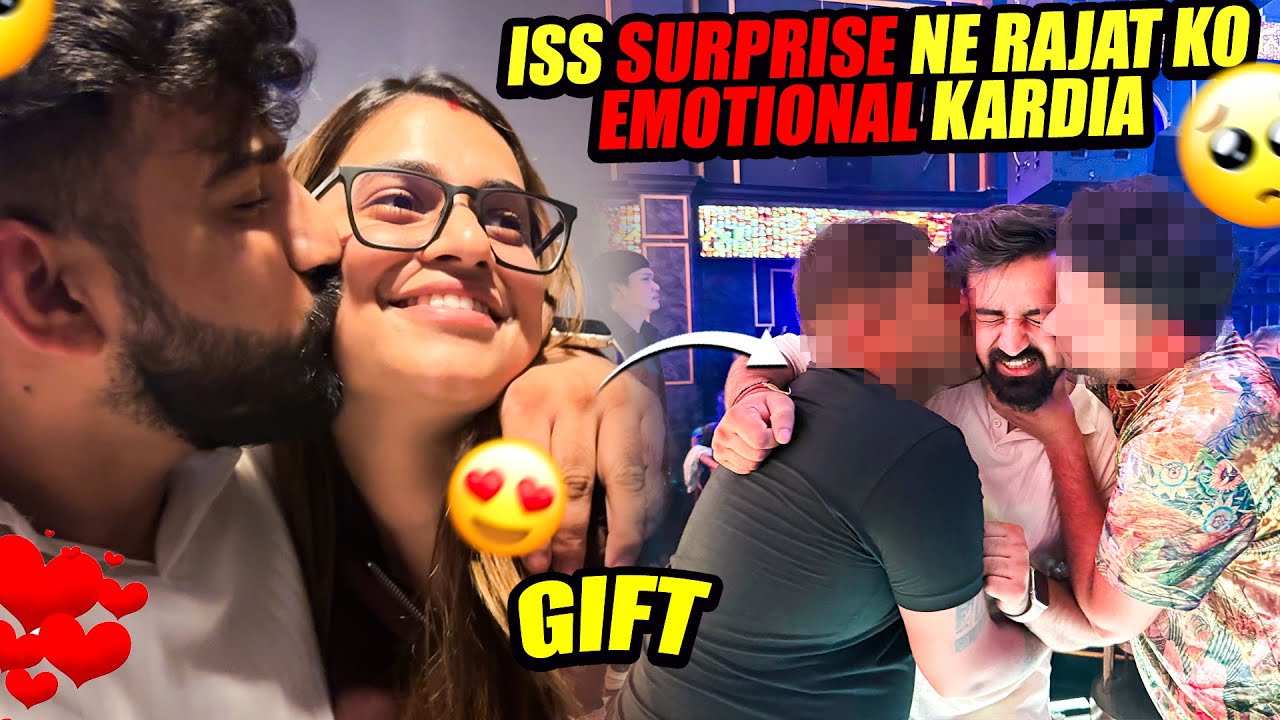 SURPRISED MY HUSBAND ON HONEYMOON ❤️ EMOTIONAL HOGYE 😭  HONEYMOON VLOG - 11 | RAJATSWATIVLOGS
