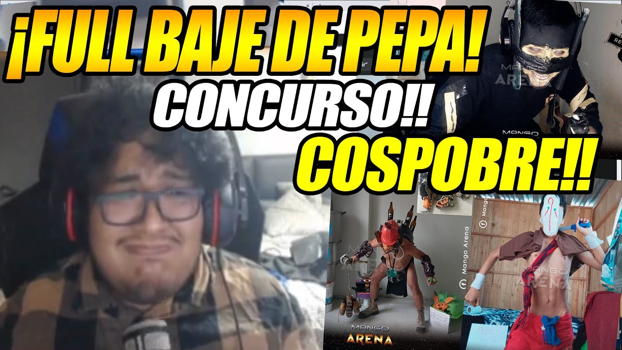 FULL VACILON!! SMASH BAJA SU PEPA CON EL CONCURSO COSPOBRE DE LA MANGO ARENA