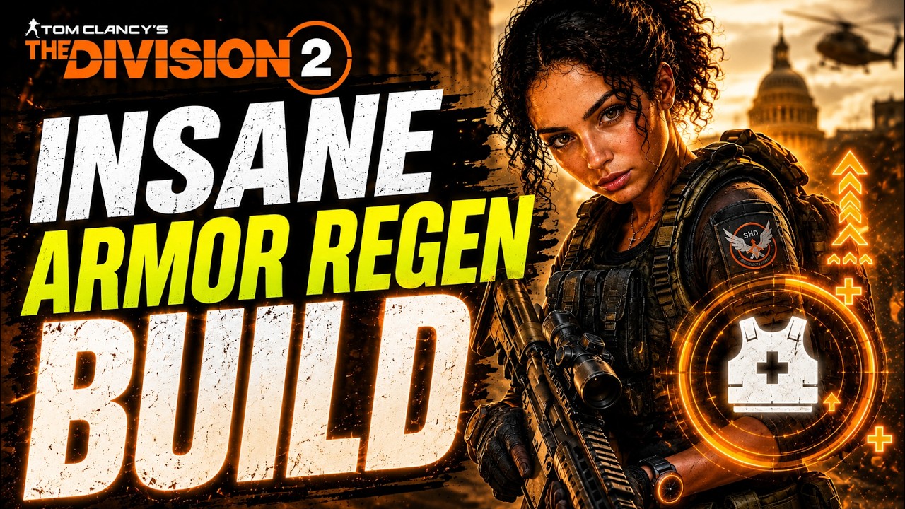 The Division 2 | GOD MODE ARMOR REGEN BUILD | Insane Damage & Survivability | SOLO LEGENDARY!