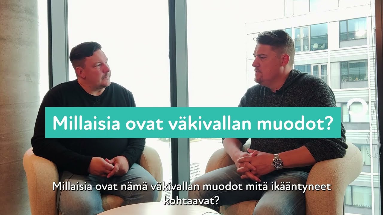 Millaisia ovat v&auml;kivallan muodot mit&auml; vanhukset kohtaavat?
