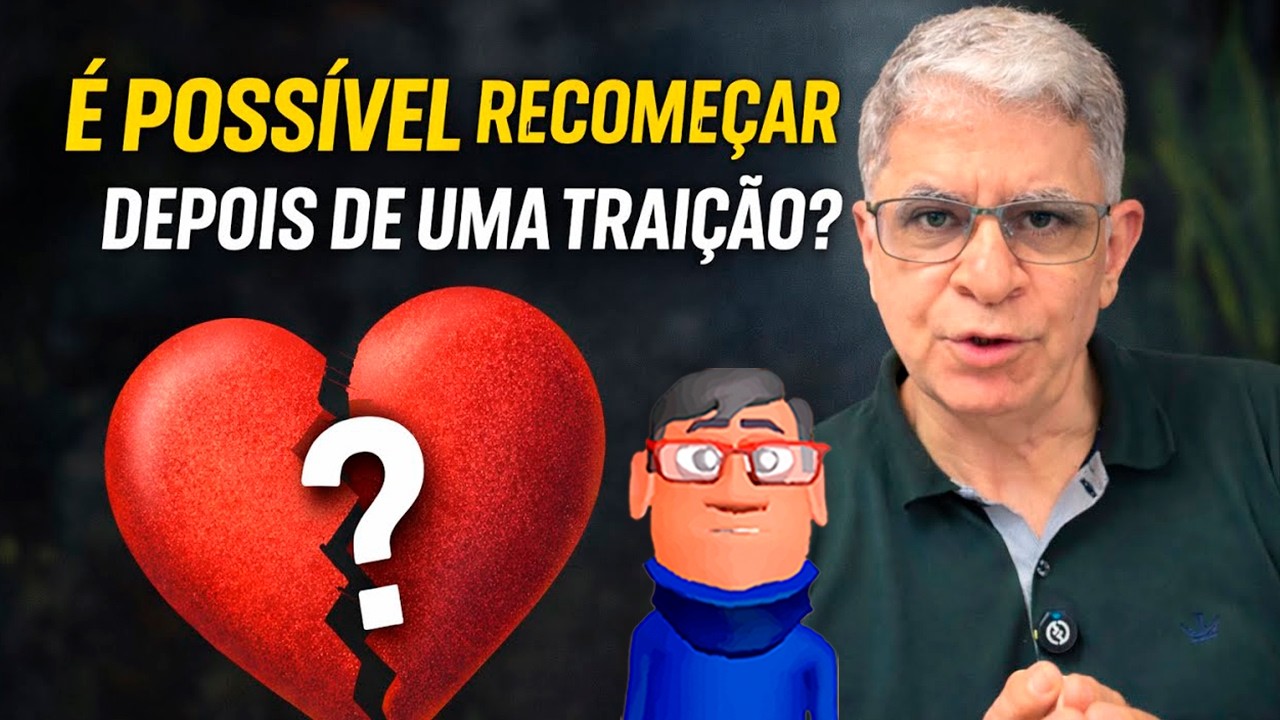 É POSSÍVEL RECOMEÇAR DEPOIS DE UMA TRAIÇÃO? - Minuto Com Deus de Hoje
