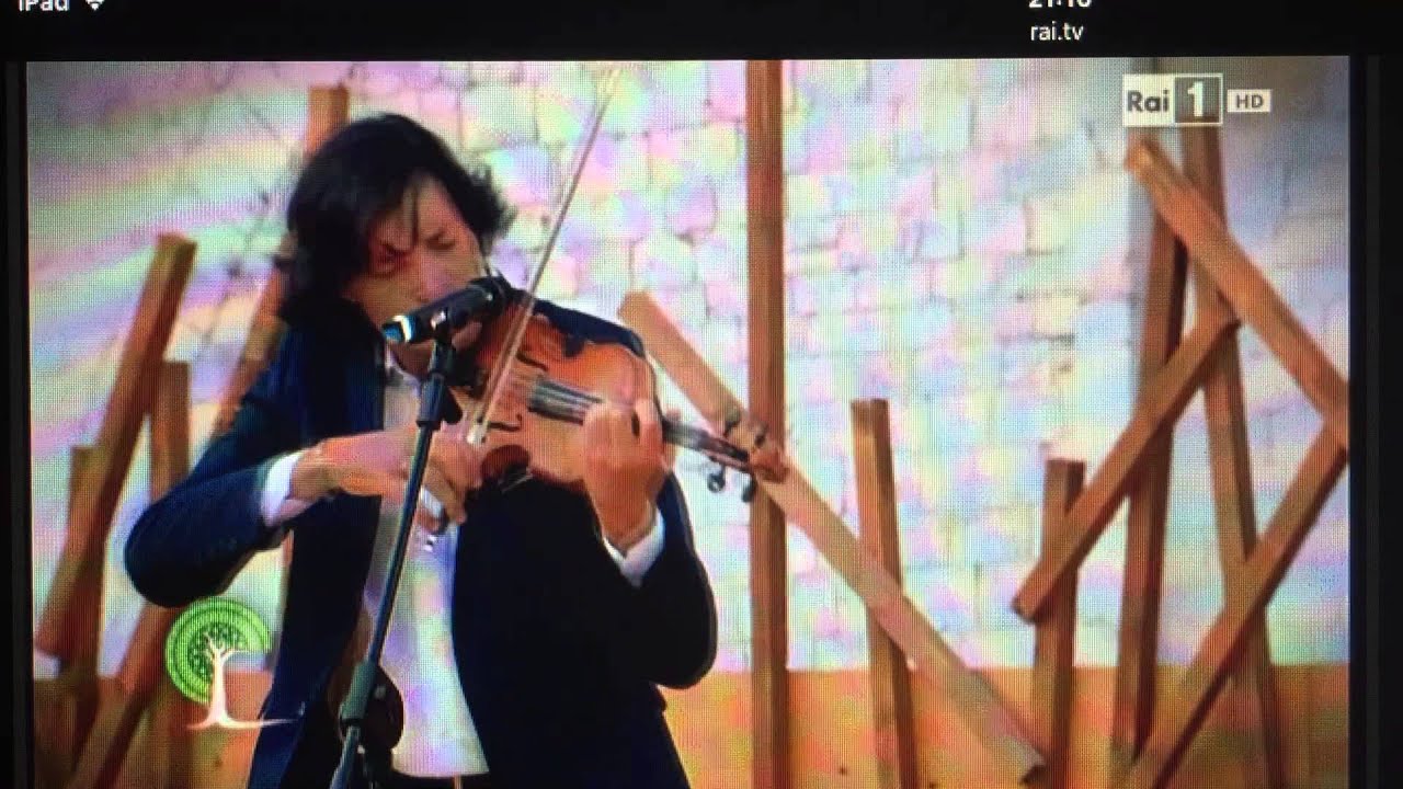 Marco Rogliano RAI 1 Paganini capriccio 24