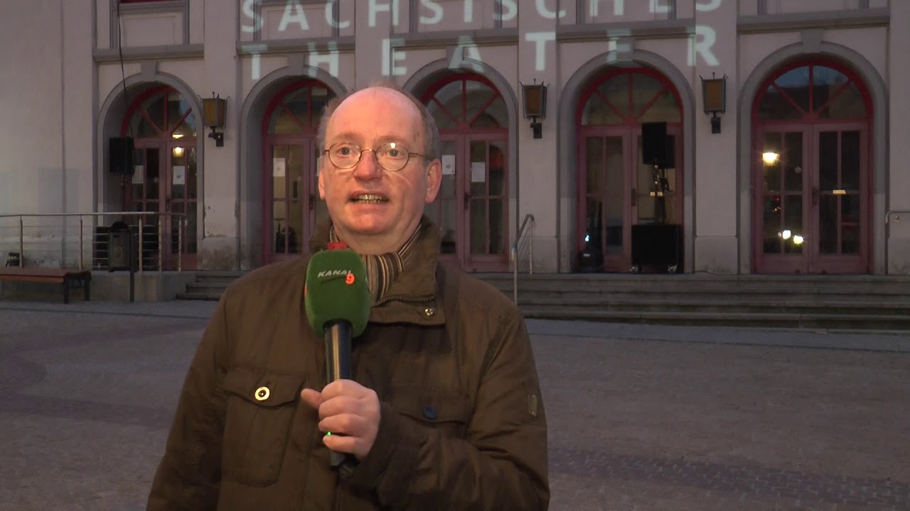 Mittels&auml;chsisches Theater &bdquo;Aktionstag&ldquo; in Freiberg