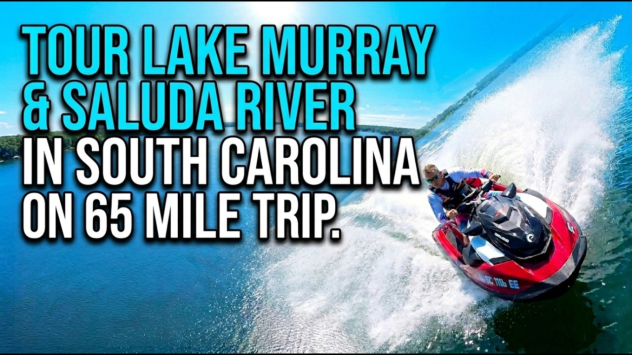 Tour Beautiful Lake Murray and the Saluda River in South Carolina on Sea Doo RXPX 325