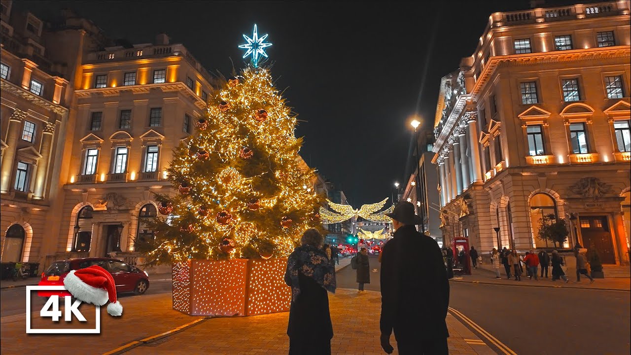 London Christmas Walk in St James's and Jermyn Street | Festive Lights, The Ritz & Gentleman Street