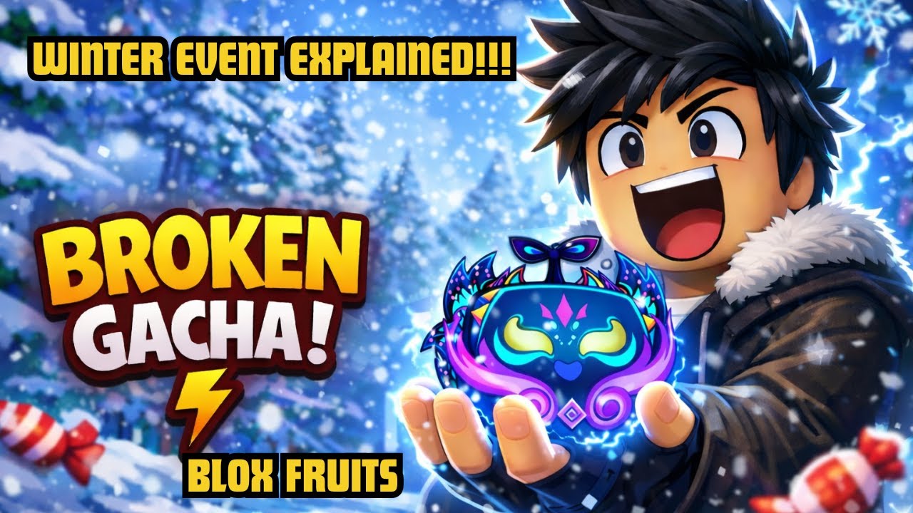 Winter Gacha Is CRAZY 😳 I Didn’t Expect This | Blox Fruits ❄️