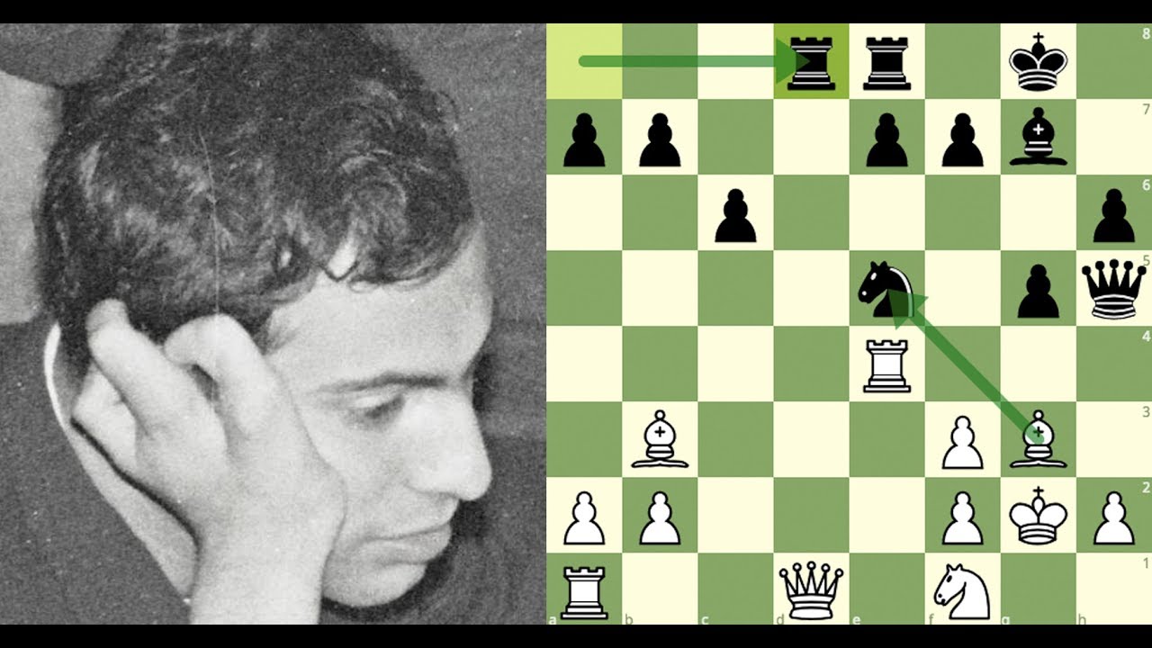 Mikhail Tal's Hit Combo! - Tal x Ljubomir Ljubojevic (1973)