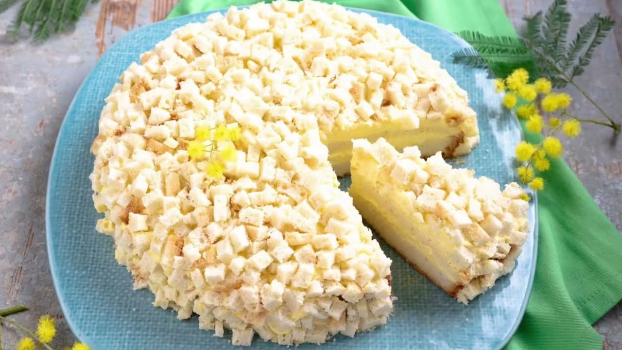 TORTA MIMOSA: la ricetta Classica con crema pasticcera!
