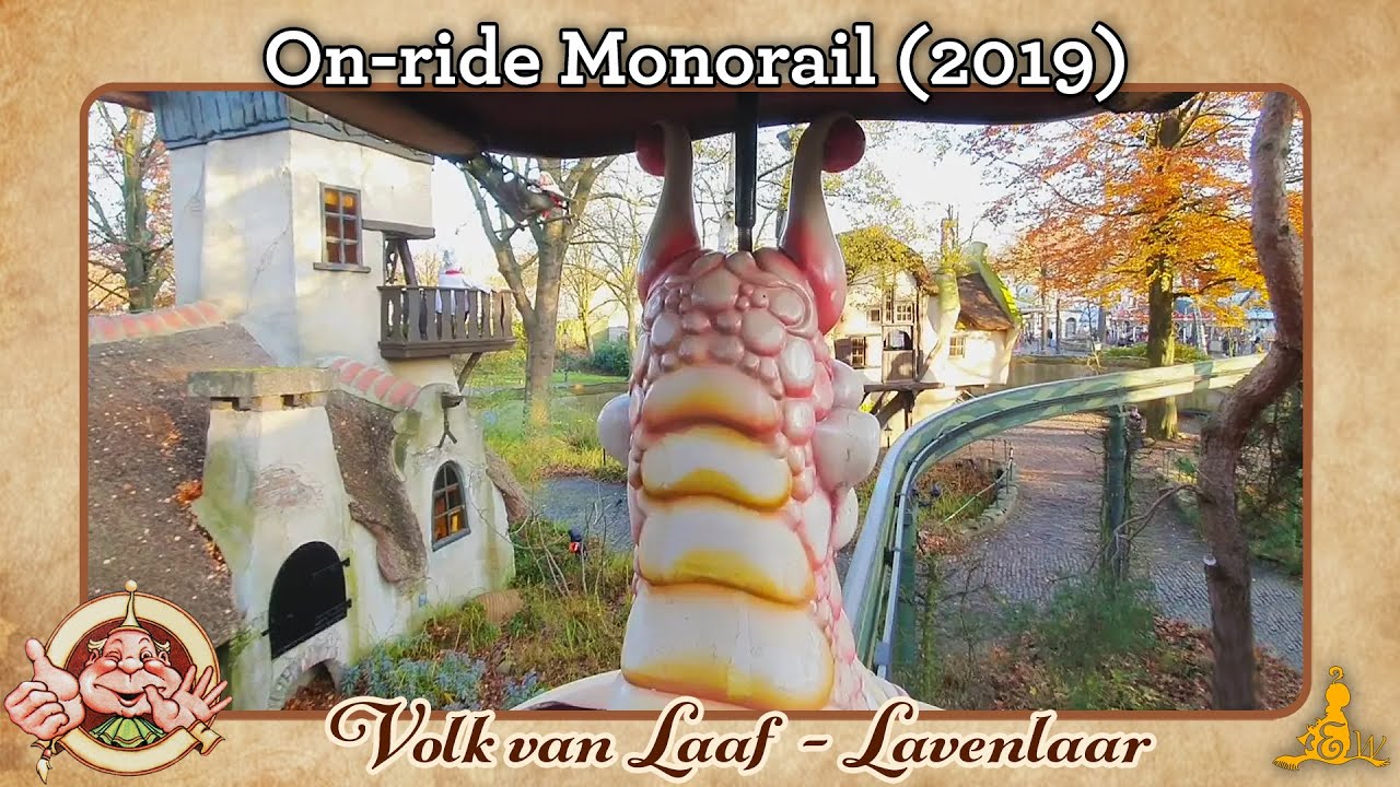 [#Efteling] Lavenlaar - On-ride Monorail (2019)