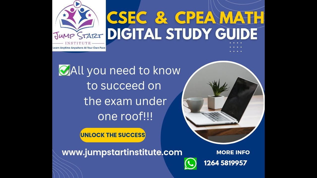 CPEA & CSEC Math Digital Study Guide