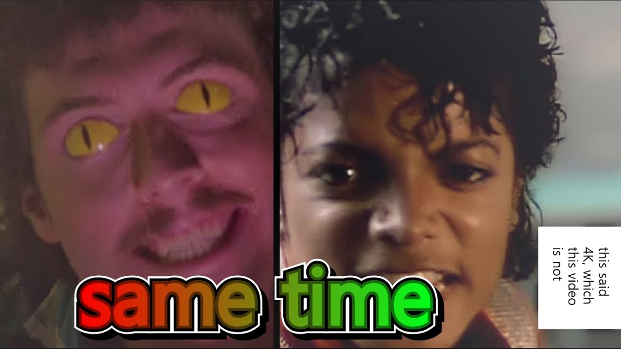 beat it + eat it at the same time (michael jackson (MJ) X 