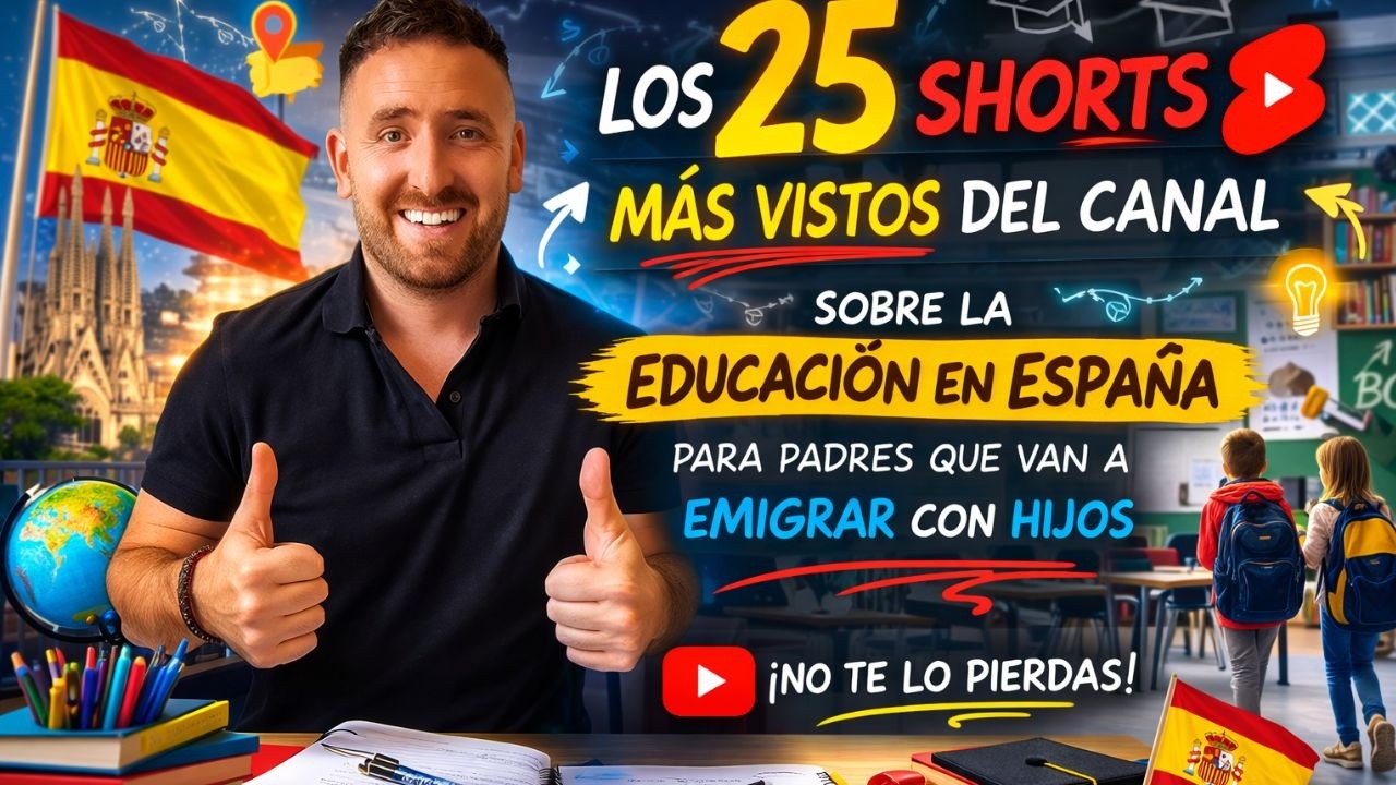 25 Shorts MÁS vistos sobre la EDUCACION en ESPAÑA 🇪🇸📚 #educación #españa #viral