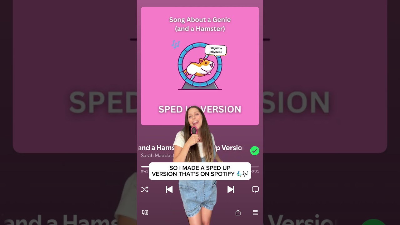 Song About a Genie SPED UP VERSION 🏃&zwj;♀️💨
