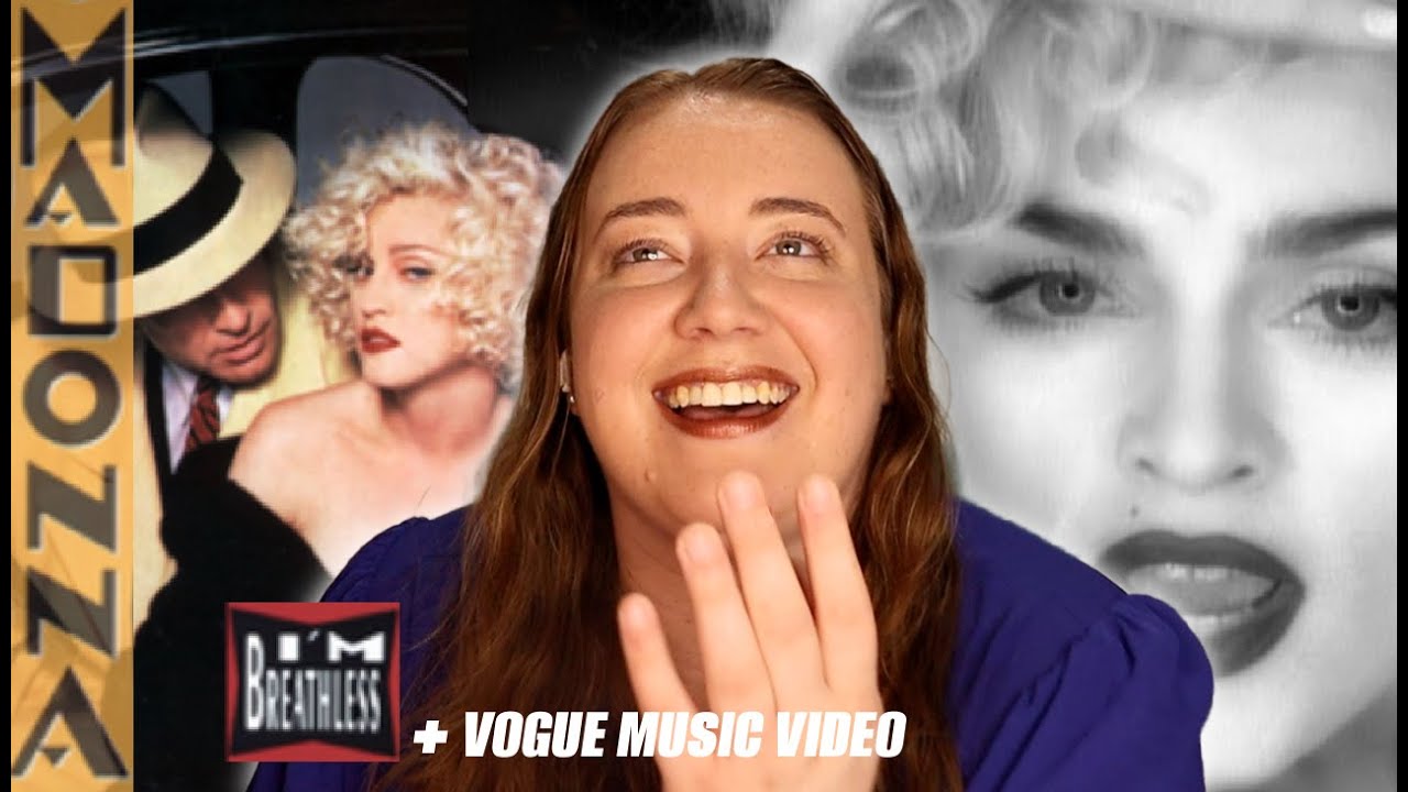 Laughing (and Crying) My Way Through I'M BREATHLESS | Madonna Reaction
