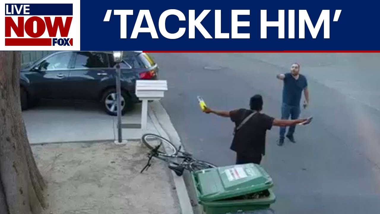 California fires: LA citizens detain man with blowtorch | LiveNOW from FOX