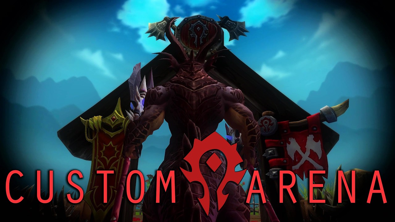 My Custom Orcish Gladiator Arena! – WoW Player Housing