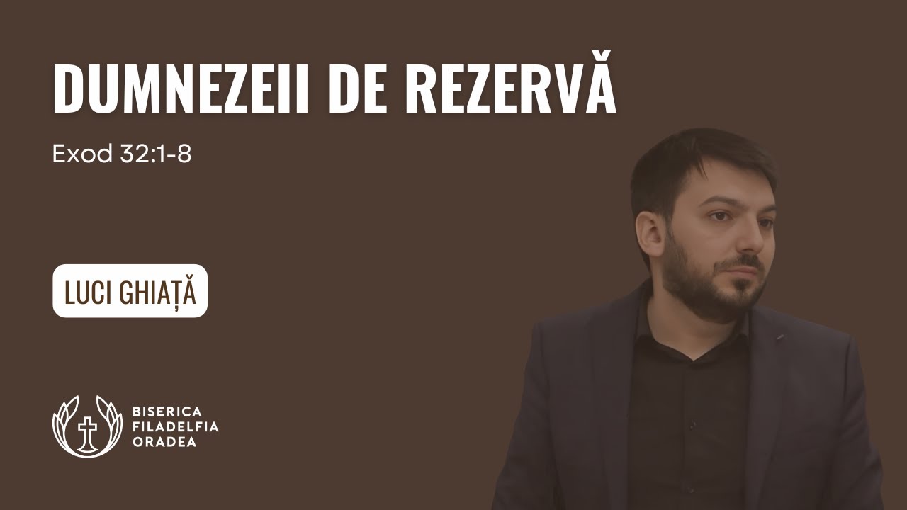 LIVE | Luci Ghiață - Dumnezeii de rezervă | Biserica Penticostală Filadelfia Oradea
