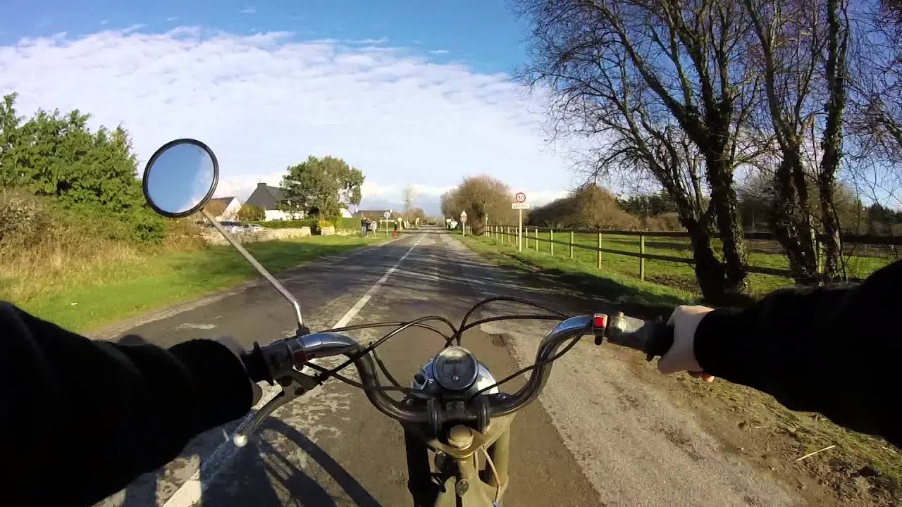 GoPro mon premier tour de mobylette