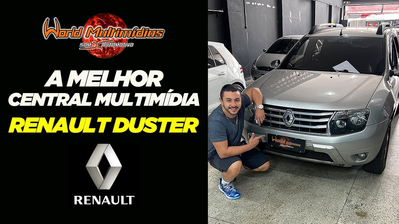 A MELHOR CENTRAL MULTIM&Iacute;DIA RENAULT DUSTER - WORLD MULTIM&Iacute;DIAS
