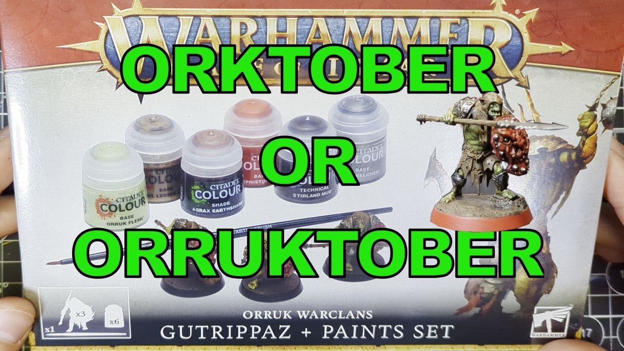 Orruk Warclans Gutrippaz Paint Set