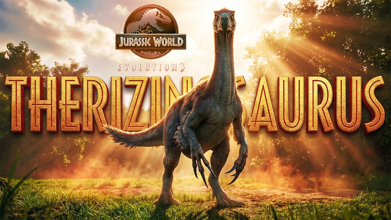 Willkommen Therizinosaurus, in unserem Park | Jurassic World Evolution 3 #24 | Lets Play Deutsch