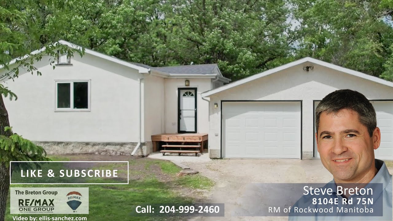 8 104E Rd 75N in the RM of Rockwood with Steve Breton