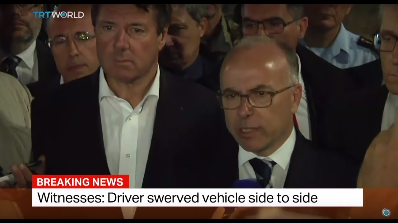 French Interior Minister addresses #Nice truck attack