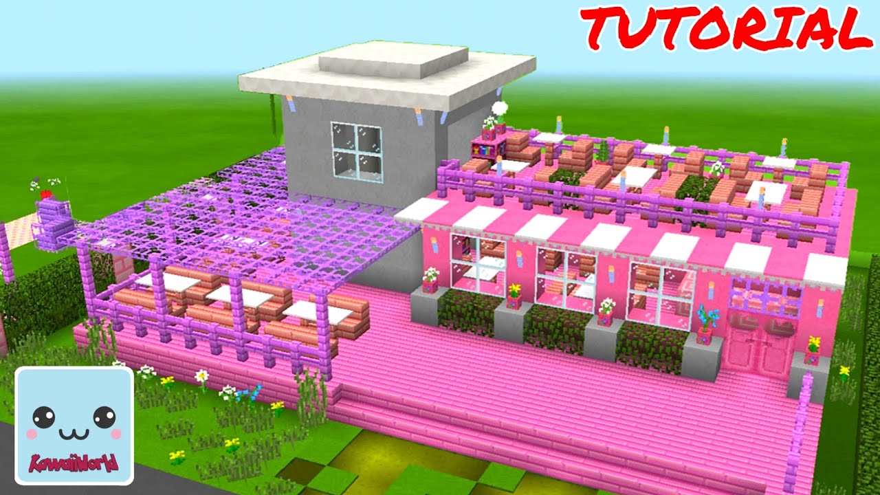 How to build RESTAURANT in Kawaii World - TUTORIAL