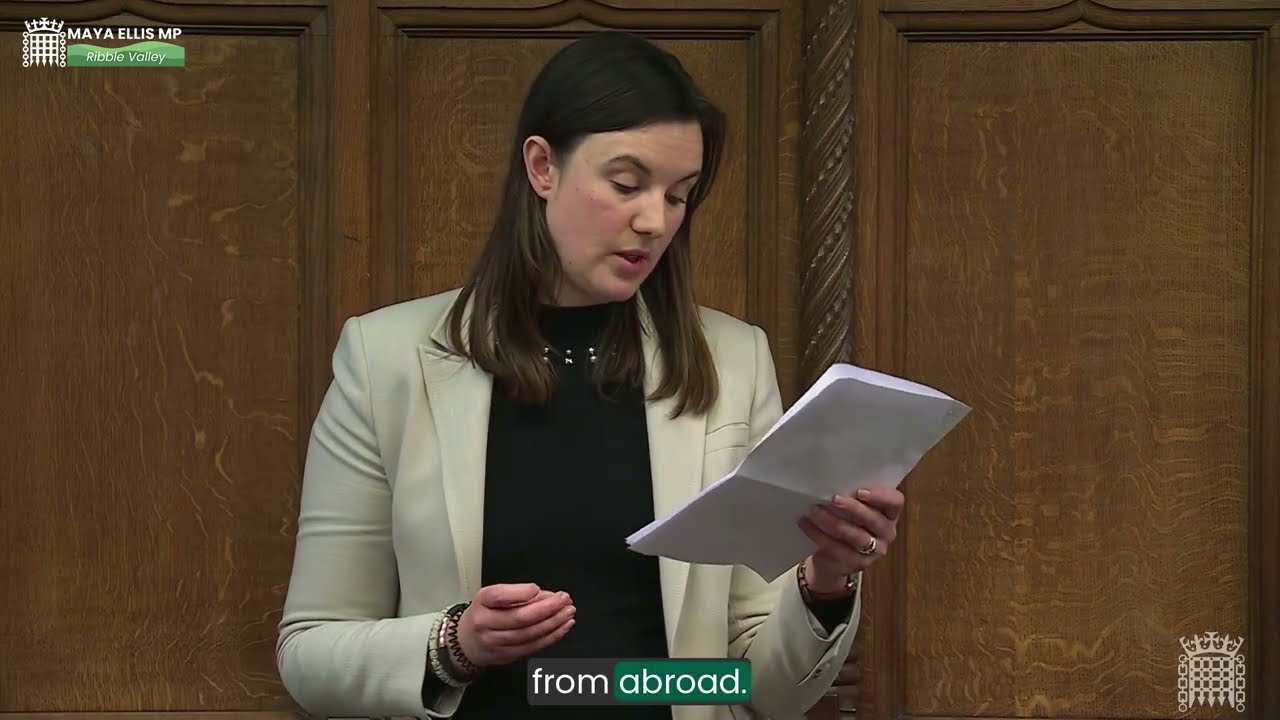 Maya Ellis MP | Finance (No. 2) Bill - APR | House of Commons Chamber | January 2026