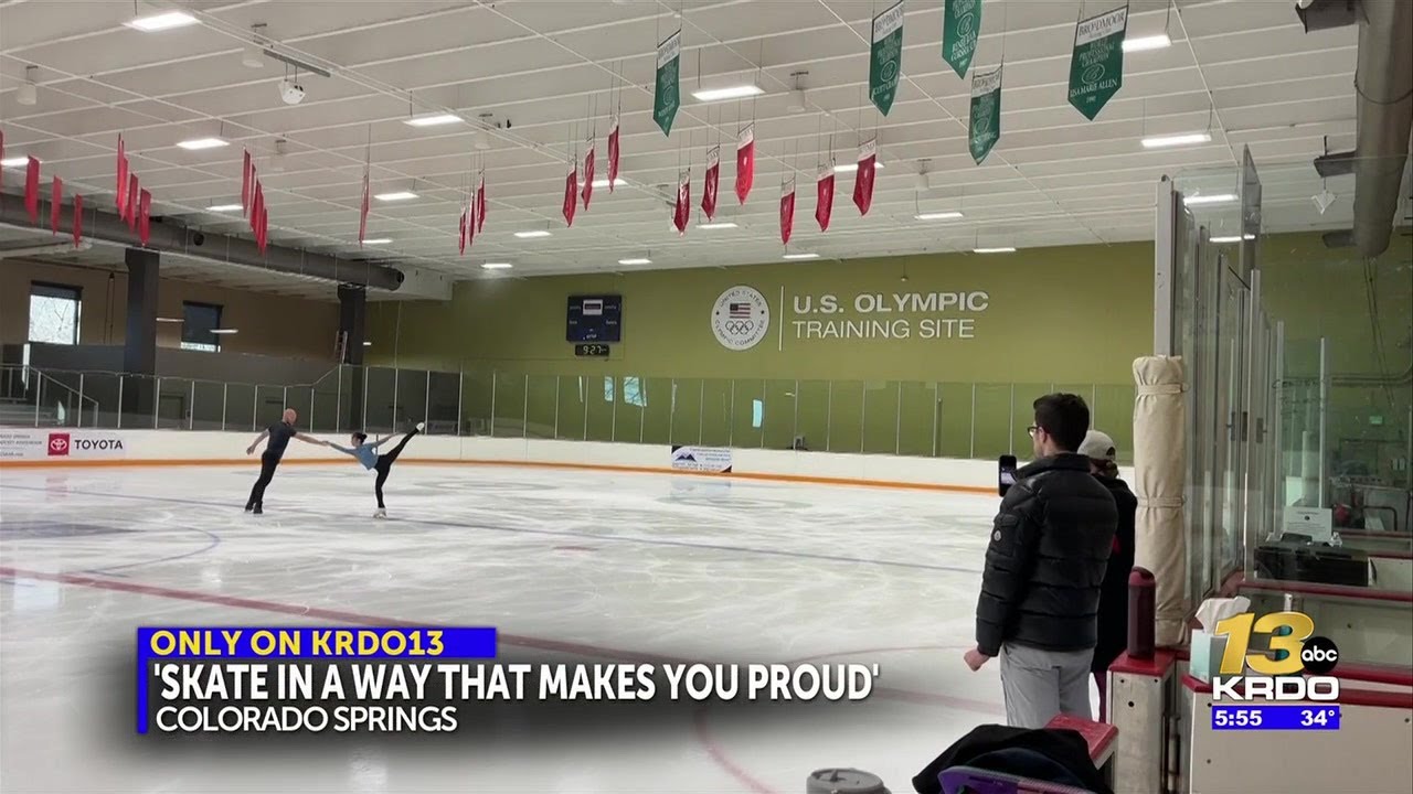 Local pair team celebrates team gold medal and prepares for individual skating event this weekend