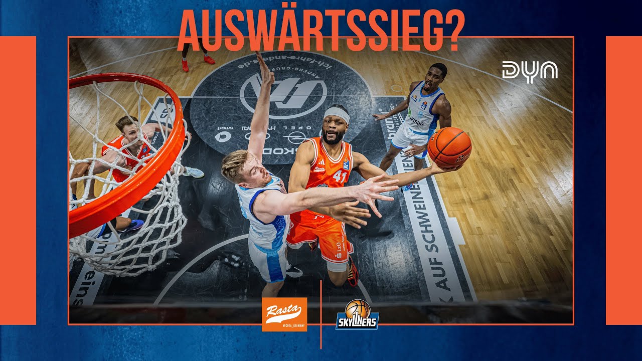 Highlights: RASTA Vechta - SKYLINERS Frankfurt (Saison 2025/26) easyCredit BBL | Dyn Basketball