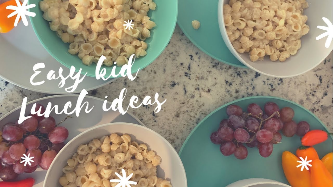 WHAT MY KIDS EAT FOR LUNCH||7 EASY LUNCH IDEAS||HOMESCHOOLED KIDS
