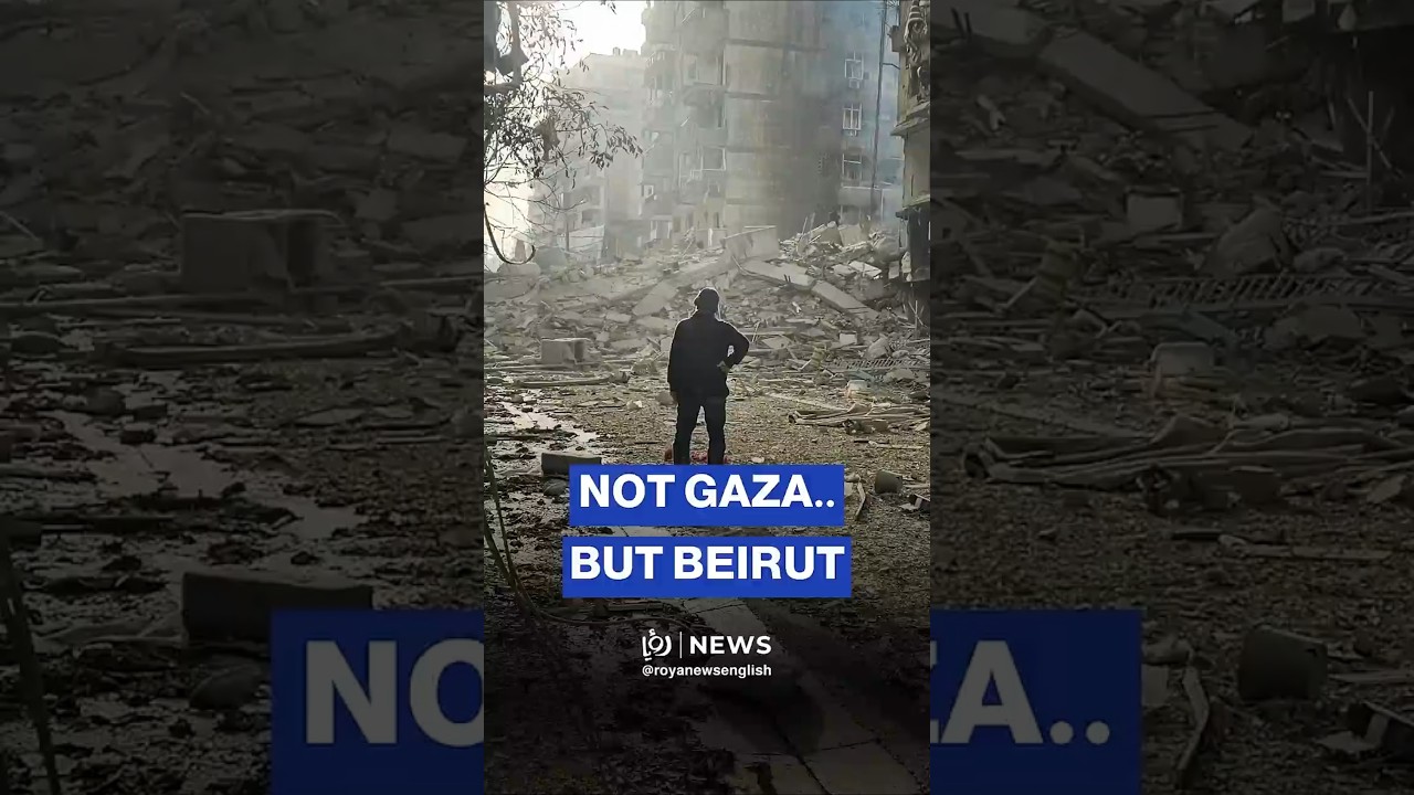 Major destruction after heavy &lsquo;Israeli&rsquo; strikes on south Beirut