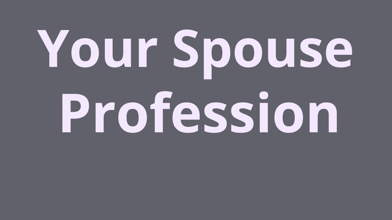 Your Spouse profession in astrology