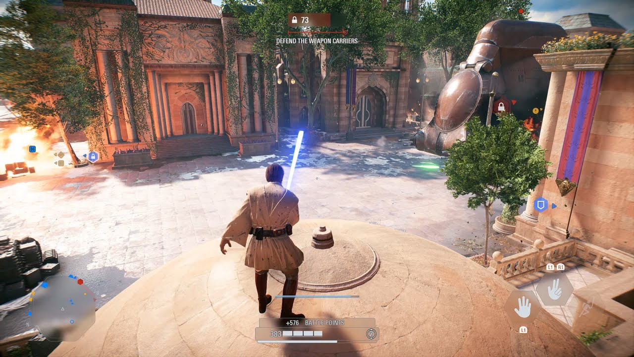 STAR WARS Battlefront II Galactic Assault (PS5) Obi-Wan Kenobi Gameplay