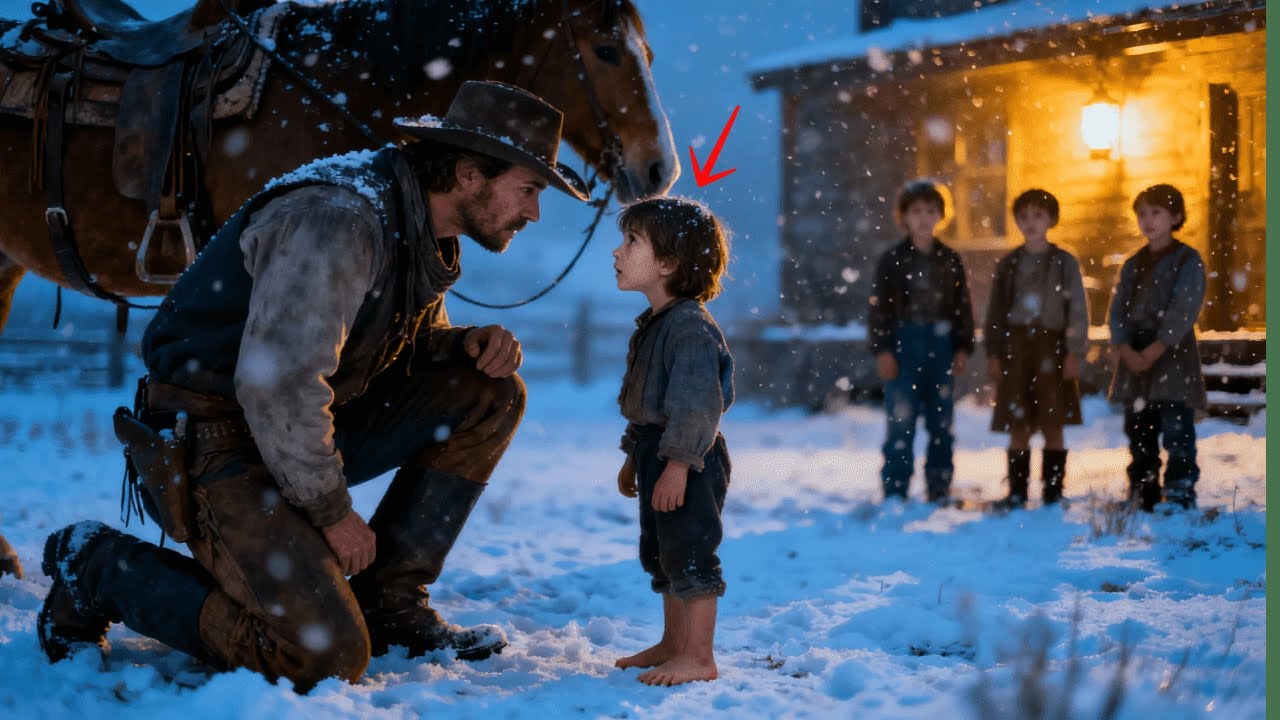 A Rancher Almost Rode Away From Them in the Cold — Until the Youngest Child Spoke Up