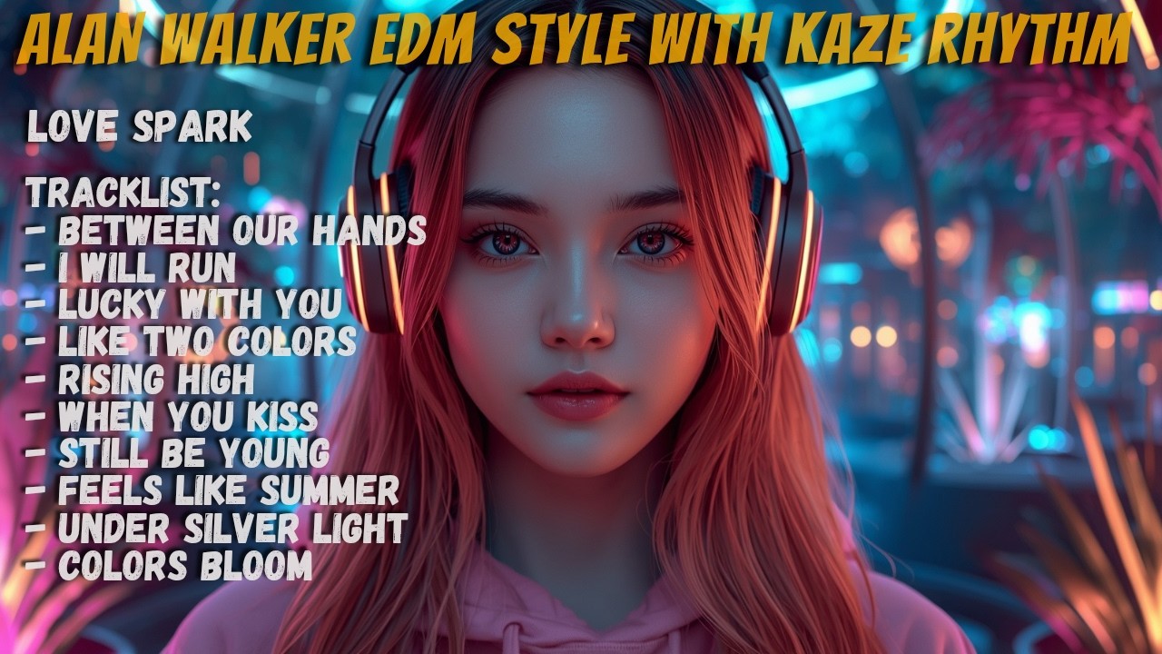 ALAN WALKER STYLE X KAZE RHYTHM || LOVE SPARK || EDM SONGS FULL ALBUM 2026