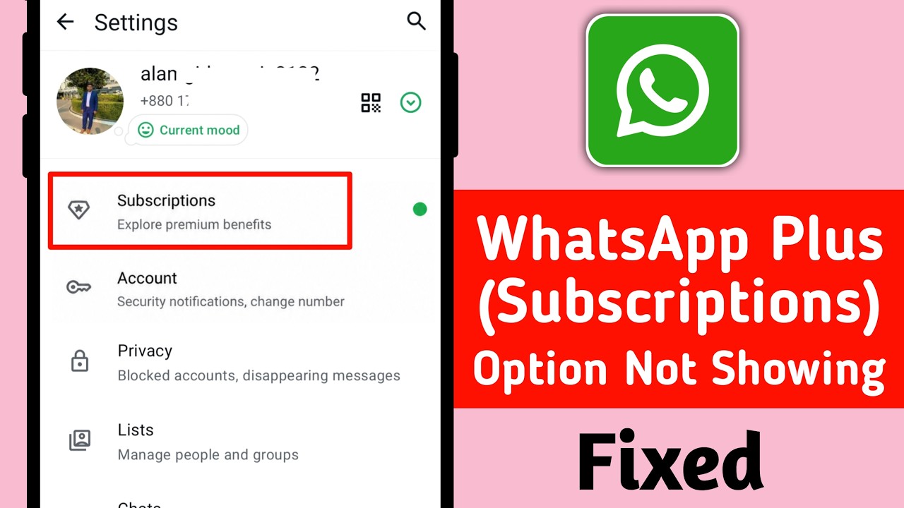 Опция подписки WhatsApp Plus не отображается в 2026 году || Как получить доступ к функциям WhatsA...