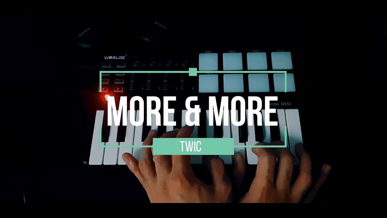More & More | Twice | Instrumental Cover (MIDI Keyboard)