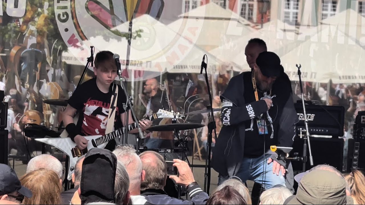 Gitarowy Rekord Swiata 2023 W Wroclawiu - Crazy Train - Ozzy Osbourne - Marcel Maminski