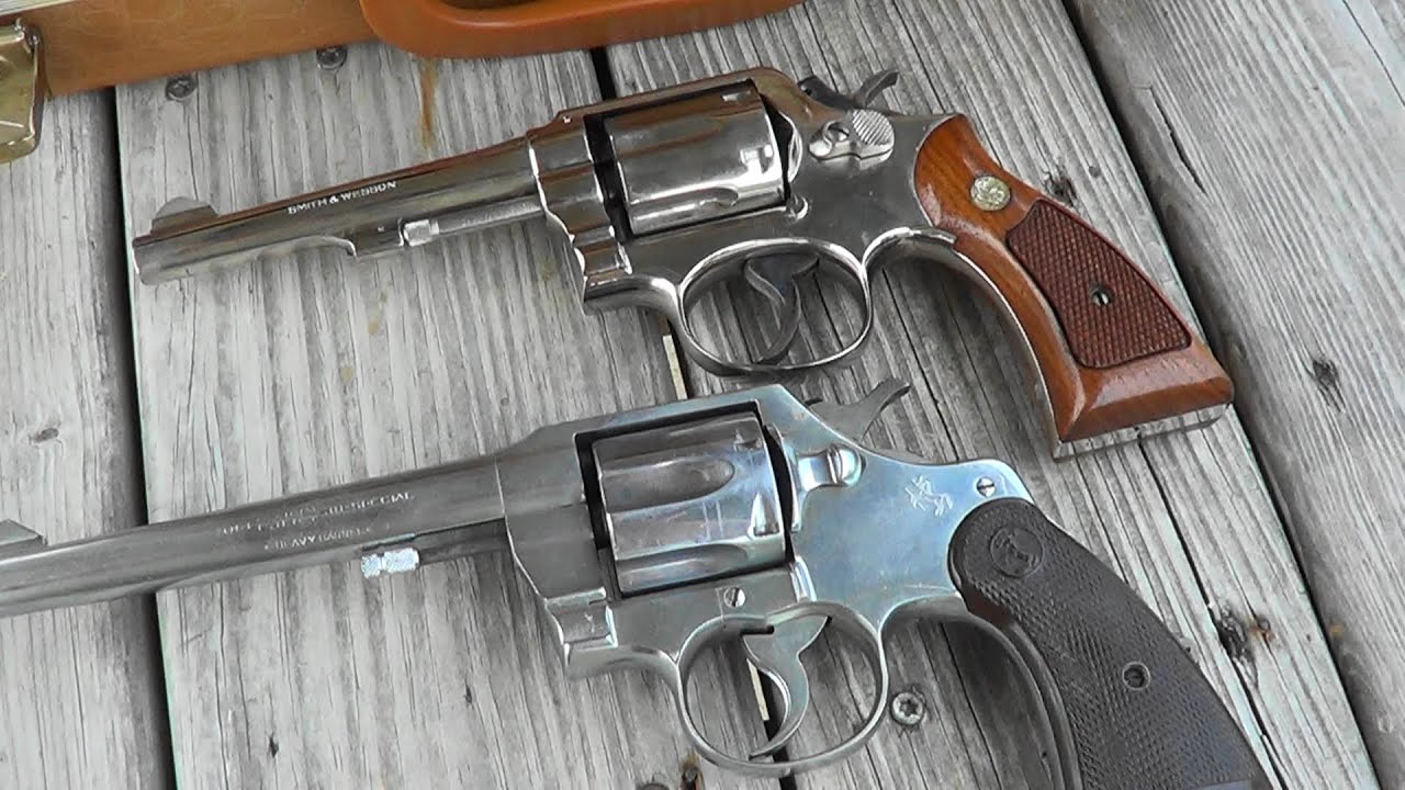 Colt Official Polce vs S&W Model 10 M&P